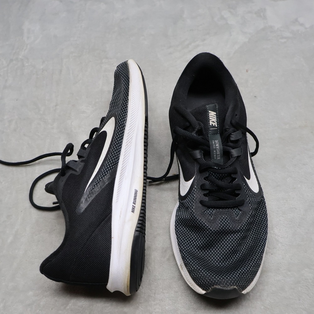 Nike Womens 12 Running Shoes Black Downshifter 10 Training Gym Light Athletic